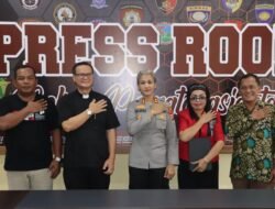 Kapolres Pematangsiantar Terima Audiensi Panitia Perayaan Paskah HKBP Distrik V Sumatera Timur