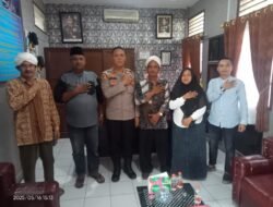 Tokoh Agama Apresiasi Polres Simalungun dalam Memberantas Premanisme, Silaturahmi dengan Kapolsek Tanah Jawa