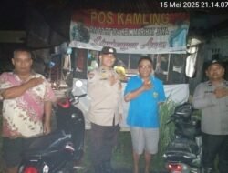 Cegah Aksi Premanisme Di Jalan Melanthon Siregar Gang Pede, Polsek Siantar Marihat Laksanakan SALING