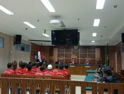 Sidang Pembacaan Tuntutan 10 Anggota Polresta Barelang Ditunda, Jaksa Abdullah: Surat Tuntutan Belum Selesai
