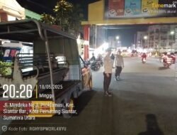 Cegah Kriminal Dan Premanisme, Polsek Siantar Barat Tingkatkan Patroli Diwilayah Hukumnya