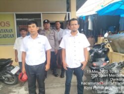 Antisipasi 3C dan Aksi Premanisme, Kasub Sektor Pasar Horas Patroli Sambangi para Pedagang