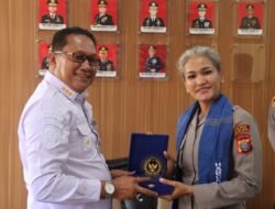 Kapolres Pematangsiantar Terima Audiensi Kalapas Klas II A Davy Bartian