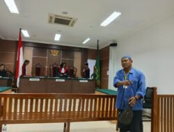 Maling Kontainer di Batam, Ewi Suwarno Divonis 2 Bulan dan 15 Hari Penjara