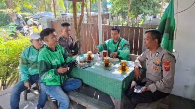 Sambang Kamtibmas di Jalan Sakti Lubis, Sat Binmas Polres Pematangsiantar Sosisalisai 110