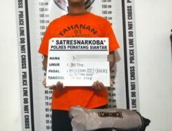 Warga Asal Simalungun Berhasil diringkus Sat Resnarkoba Polres Pematangsiantar
