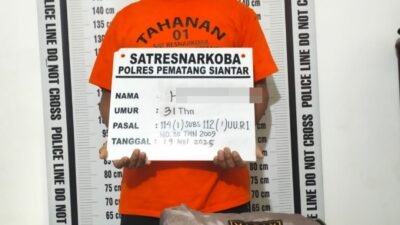 Warga Asal Simalungun Berhasil diringkus Sat Resnarkoba Polres Pematangsiantar