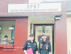 Ketua LSM GMBI Lebak Sekaligus Konsultan PT. PN IV Resmi Laporkan Ketua Apkasindo Banten ke Polres Lebak