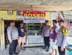 Cegah Peredaran dan Penyalahgunaan Narkoba, Bhabinkamtibmas Polsek Siantar Marihat Himbau Warga