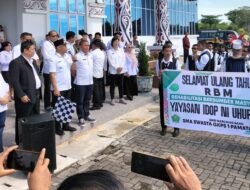 Lepas Tim RBM GKPS, Wakil Bupati Simalungun Berikan Apresiasi Kepada Penyelenggara RBM