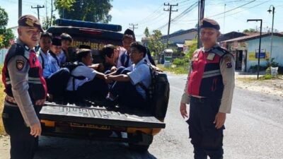 Samapta Polres Simalungun Gelar Polisi Sahabat Anak, Cegah Kenakalan Remaja Melalui Patroli Dialogis
