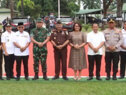 Kapolres Simalungun Sambut Kunjungan Kerja Kepala Staf Tni Ad Dalam Upaya Penguatan Sinergi TNI-POLRI