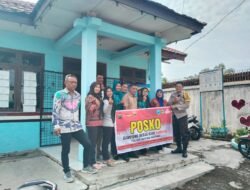 Edukasi Masyarakat, Polsek Siantar Martoba Kunjungi Posko Bebas