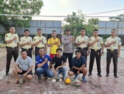 Sat Binmas Polres Pematangsiantar Olahraga Bersama Satpam