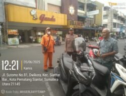 Cegah Guantibmas dan Premanisme, Polsek Siantar Barat Sambangi Juru Pakir