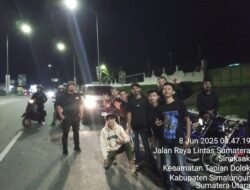 Tim Laser Polres Simalungun Berhasil Cegah Balap Liar di Jalan Medan
