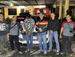 Reskrim Polres Pematangsiantar Amankan Terduga Pelaku Penggelapan Mobil Terios