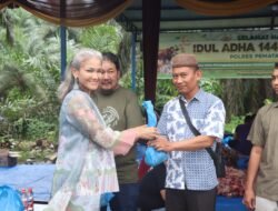 Hari Raya Idul Adha 1446 H, Polres Pematangsiantar Sembelih 10 Ekor Hewan Qurban