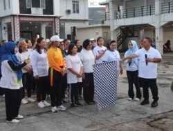 Kapolres Pematangdsiantar Hadiri Fun Walk Bersama IBI Kota Pematangsiantar