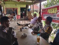 Polsek Siantar Martoba Laksanakan Patroli Kampung Bebas dari Narkoba di Jalan Tangki