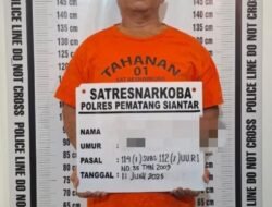 Miliki Sabu 1,32 Gram, Polres Pematangsiantar Berhasil Amankan Pelaku Di Rumahnya
