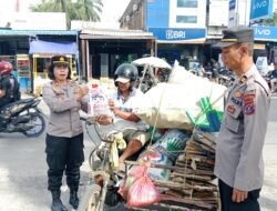 Polsek Siantar Utara Berbagi Sambut Hari Bhayangkara ke 79