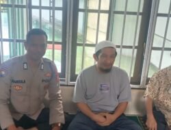 Sat Binmas Polres Pematangsiantar Sambang Kamtibmas di Mesjid Al Khoiriah
