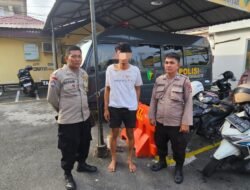 Polres Pematangsiantar Amankan Seorang Terduga Pelaku Pencurian