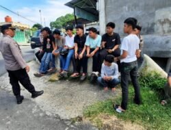 Sat Binmas Polres Pematangsiantar Sambangi Masyarakat di Jalan Pane