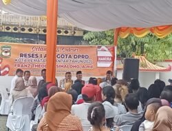 Anggota DPRD Kota Pematang Siantar Franz Theodor Sihaloho,A.Md., Gelar Reses Serap Aspirasi Warga