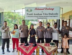 Binmas Polres Pematangsiantar Sambang di Panti Asuhan Vita Dulcedo