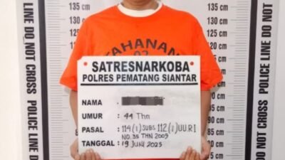 Asik Main Hp, Satnarkoba Polres Pematang Siantar berhasil Tangkap Pengedar Sabu