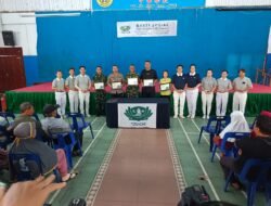 Pembagian Sembako Yayasan Buddha TZU CHI Indonesia, Kapolsek Sianțar Barat Pimpin Pengamanan