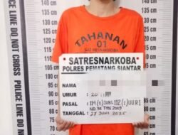 Diduga Jual Sabu, Pria Asal Langkat Berhasil Diringkus Satnarkoba polres Pematang Siantar