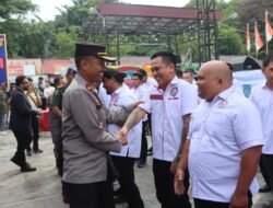 Polres Pematangsiantar Hadiri Pelantikan Pengurus KONI Masa Bakti 2025-2029