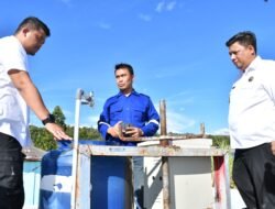 Gubsu Dan Bupati Samosir Sidak PDAM Tirtanadi Samosir.