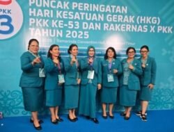 Ketua TP PKK Kabupaten Simalungun Bersama Staf Ahli TP PKK Hadiri Peringatan HKG PKK ke 53 Tahun 2025