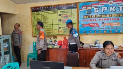 Wakapolres Pematangsiantar Sidak Ruangan Piket Penjagaan, SPK dan Tahanan