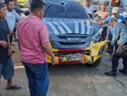 Kecelakaan Beruntun di Jalan Siantar-Saribudolok: Kendaraan Dinas Polri Terlibat Tabrakan, Berakhir dengan Perdamaian