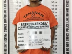 Bawa Sabu 1,37 Gram di Jalan Sisingamangaraja, Polres Pematangsiantar Berhasil Amankan HP