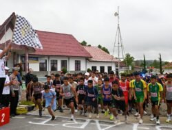 Semarakkan HUT Humbahas, Bupati Humbahas Lepas Lomba Lari 5K Tingkat SMP/SLTA