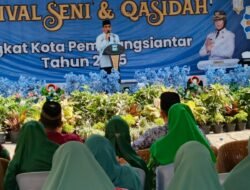 Polres Pematangsiantar Hadiri Pembukaan Festival Seni dan Qasidah Tingkat Kota Pematangsiantar Tahun 2025