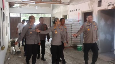 AKBP Sah Udur Sitinjak Sambut Irwasda Polda Sumut Cek SPPG Polres Pematangsiantar