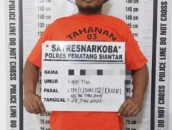 Pemilik Sabu 5,60 Gram Berhasil Diamankan Polres Pematangsiantar
