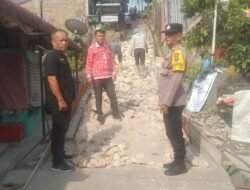 Polsek Siantar Utara Monitoring Kegiatan Pokmas Sampaikan Himbauan Kamtibmas