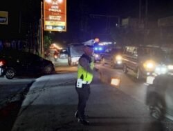Sat Lantas Polres Pematangsiantar, Urai Kemacetan di Jalan Medan