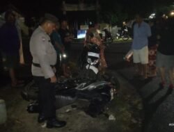 Laka Lantas Diperempatan Jalan Toba- Bahagia, Polsek Siantar Cek TKP