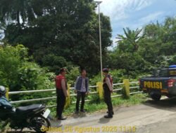 Cegah Terjadinya Karhutla Sat Samapta Polres Pematangsiantar Patroli dan Sosialisasi