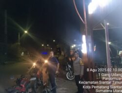 Polsek Siantar Timur Berikan Himbauan Di Cafe Rasa Sayang