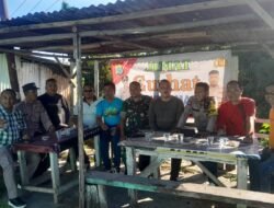Jumat Curhat, Kamtibmas Masyarakat Mendapat Informasi Layanan Polisi Call Centre 110 dari Polsek Siantar Selatan